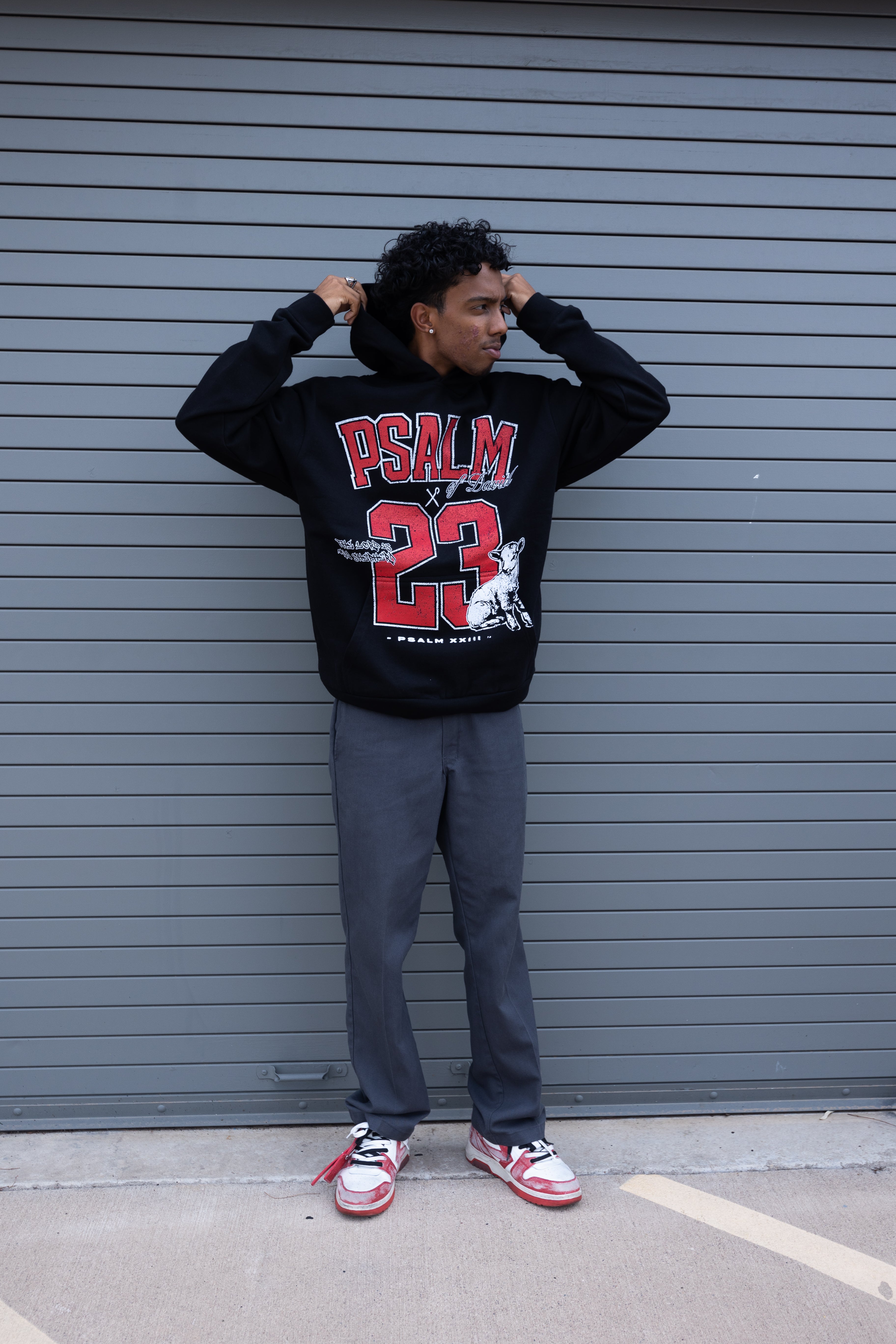 Psalm 23 Hoodie - Black | Impact Clothing